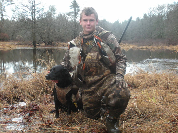 Brendan Gardner Duck hunt